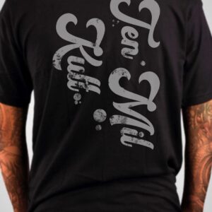 Ten Mil Kult T- Shirt Black with Logo